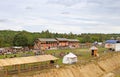 Historic reconstruction of Kievan Rus', near Kyiv, Ukraine