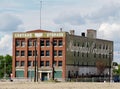 Historic Red Brick Building In Edmonton Alberta