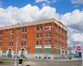 Historic Red Brick Building In Edmonton Alberta