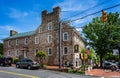 Historic Red Fox Inn and Tavern in Middleburg, Virginia, USA Royalty Free Stock Photo