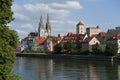 Historic Regensburg in Bavaria