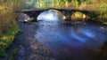 Cromwells Bridge Lancashire. Royalty Free Stock Photo