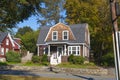 Historic residence building, Sudbury, MA, USA Royalty Free Stock Photo