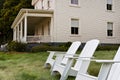 Historic residence at Fort Baker, Sausalito, California Royalty Free Stock Photo