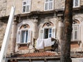 Historic Residential Building, Split Old Town, Croatia Royalty Free Stock Photo