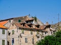 Historic Residential Building, Split Old Town, Croatia Royalty Free Stock Photo