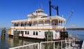 Historic Riverboat, Cherry Blossom, set on the potomac River, Old Alexandria, Virginia, April 2015