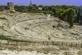 Historic Roman Anphitheater in the famous vacation destination of Siracuse in Sicily