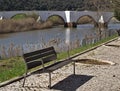 The Arade river in Silves, Algarve - Portugal Royalty Free Stock Photo