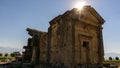 Historic Roman landmarks and ruins, old tomb