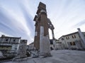 Capitolino temple, in city of Brescia. Royalty Free Stock Photo