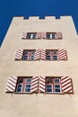 Historic Roter Turm building in Wasserburg