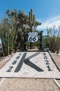 Historic Route 66 in Kingman, Arizona Royalty Free Stock Photo