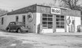 Historic Route 66 Mobil gas station