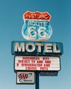 Historic Route 66 Motel, in Seligman, Arizona Royalty Free Stock Photo
