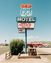 Historic Route 66 Motel, in Seligman, Arizona Royalty Free Stock Photo