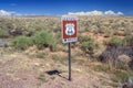 Historic Route 66 sign in Arizona USA Royalty Free Stock Photo