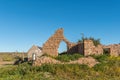 Historic ruin at Matjiesfontein farm in the Northern Cape