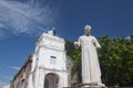 Saint francis xavier statue melaka malaysia