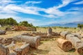 Historic ruins on Crete Island