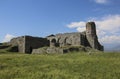 Historic ruins in Rozafa Castle in Shkoder, Albania Royalty Free Stock Photo