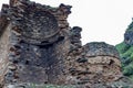 The historic ruins of the Tokar Dara Stupa in the Swat valley, Pakistan