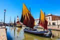 Historic sailing boats in Italy