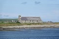 Historic church on Scottish island Royalty Free Stock Photo