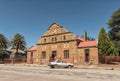 Historic sandstone town hall in Clocolan