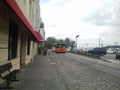 River Street Savannah Georgia Trolley