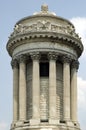 Historic sculpted stone column
