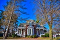 Historic second empire Harker house in Storm Lake Iowa