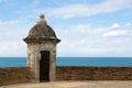 Historic sentry box Royalty Free Stock Photo