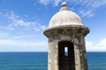 Historic sentry box Royalty Free Stock Photo