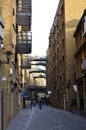 Historic Shad Thames in Bermondsey, London