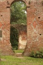 Historic Sheldon Church ruins in Charleston, South Carolina Royalty Free Stock Photo