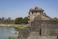 Historic Ship Palace and Lake at Mandav India