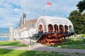 Historic ship S.S. Sicamous in downtown Penticton, British Columbia, Canada