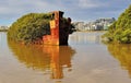 Historic Shipwreck - Homebush Bay, Sydney Royalty Free Stock Photo