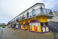 Historic shops in English town