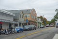 Historic shops in Weirs Beach, NH, USA