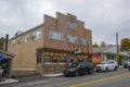 Historic shops in Weirs Beach, NH, USA