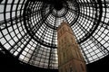 Historic shot tower and glass roof in Melbourne Australia Royalty Free Stock Photo