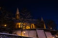 siegen germany in winter at night