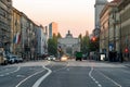 The historic Siegestor gate in Munich, Germany. Royalty Free Stock Photo
