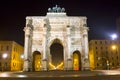 The historic Siegestor in Munich, Germany