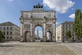 The historic Siegestor in Munich, Germany