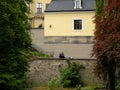 Romanesque Road in Magdeburg, Saxonyanhalt, Germany. Royalty Free Stock Photo