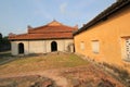 Historic, site, property, sky, hacienda, facade, estate, ancient, history, fortification, building, roof