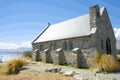 Historic small quaint stone Church of Good Sheppard